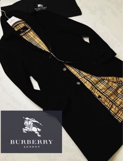 j31 綺麗●定価20万【肌触り抜群カシミヤ】●BURBERRY BLACK LABEL●高級ウールチェスターコート　バーバリーロングコート メンズ L