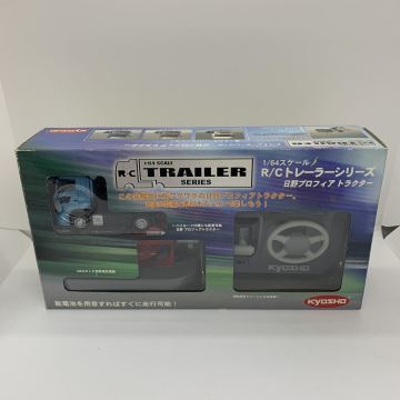 京商（KYOSHO）1/64 R/Cトレーラーシリーズ「 日野 プロフィア トラクター」ラジコン 動作未確認 アンテナ破損 1円〜