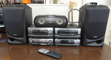 ●引き取り限定●東京都飯田橋●ケンウッド システムコンポ ALLORA XG7M●ジャンクです●