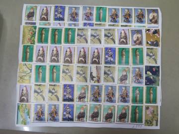 130円切手50面台紙貼2枚　額面13000円分　