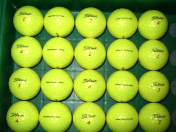 極上ロスト2023　タイトリスト　PRO　V1ⅹ　イエロー　20個