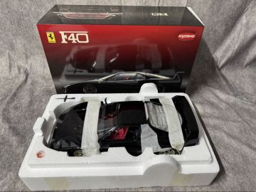 【贈蜂】KYOSHO 京商 Ferrari フェラーリ F40 DIE-CAST CAR SERIES ダイキャストカー 1:12 SCALE 500台限定品 ブラック 未展示品