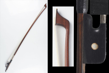 A_XG30_10 チェロ 弓 71.5cm /検 Victor Bernard Guillaume Bruxelles cello ギオーム ギョーム フランス ドイツ 笹野光昭 黒檀 