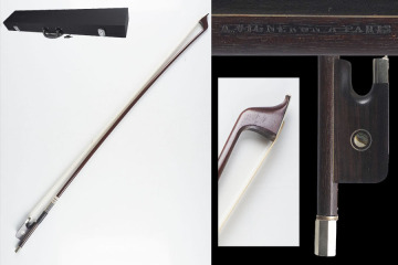 A_XG29_10 A.VIGNERON A PARIS チェロ 弓 71.5cm ケース付 /検 Victor Bernard Bruxelles ギオーム ギョーム フランス ドイツ 笹野光昭 