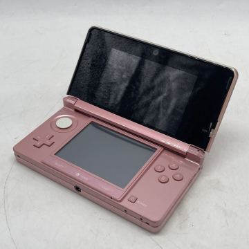 ◆ Nintendo 3DS CTR-001 ニンテンドー3DS ニンテンドー 任天堂 ミスティピンク ピンク ゲーム機 本体 通電確認済み 初期化済 現状写真参照