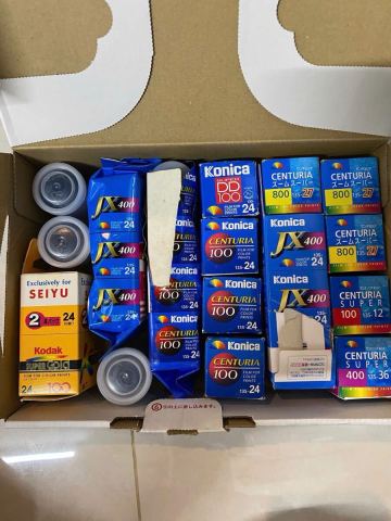 期限切れ フィルム 24本 Kodak Konica フィルム