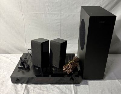 1円〜③【通電確認のみ】DENON 3.1ch ホームシアターセット デノン AVアンプ＋サブウーファー＋スピーカー3点セット