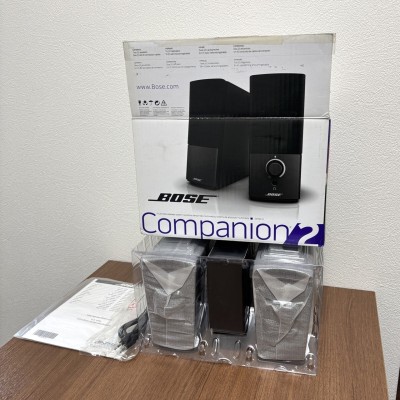 【未使用品】BOSE Companion2 Series III マルチメディアスピーカー ボーズ 購入からそのままで撮影のため開封