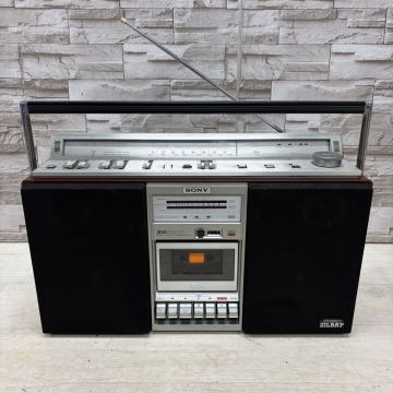 ☆1円〜☆ SONY ソニー STEREO CASSETTE CORDER ステレオラジオカセットコーダー STEREO ZILBAP ジルバップ CFS-V8 ラジカセ 昭和レトロ ①