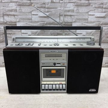☆1円〜☆ SONY ソニー STEREO CASSETTE CORDER ステレオラジオカセットコーダー STEREO ZILBAP ジルバップ CFS-V8 ラジカセ 昭和レトロ ②