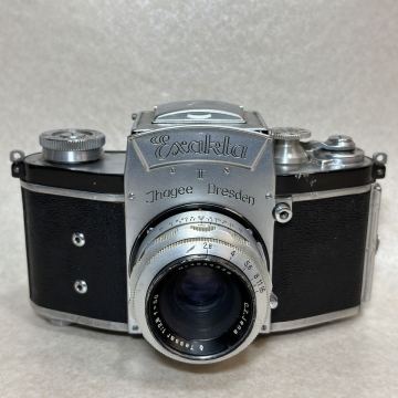 W3 - 18 ）EXAKTA Jhagee Dresden II Tessar 2.8/50 エキザクタ フィルムカメラ