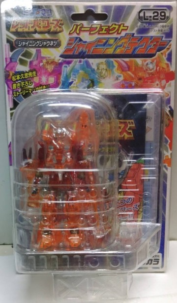 ミクロマン レッドパワーズ パーフェクト シャイニングテクター L-29 シャイニングシャクネツ 新品未開封品