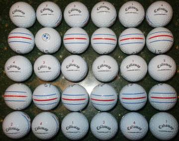 ロストボール　2024年モデル　CALLAWAY CHROME SOFT トリプルトラック　30個