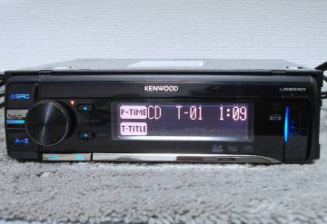送料無料 ケンウッド U585SD CD/SD/USB/AUX 1DIN CD プレーヤー デッキ ジャンク