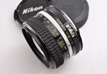 [SICレンズ] Nikon Ai-S NIKKOR 50mm F1.4　50/1:1.4　ニコン　AISニッコール　MFレンズ　#2589