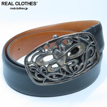 CLAUDIO CALESTANI/クラウディオ カレスターニ レザーベルト 105/120 /000