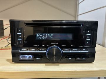 ダイハツ純正 KENWOOD CUK-W66D CD/USB/AUX/TUNER　2DINカーオーディオ