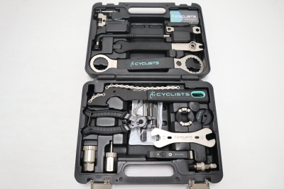 098-m493 CYCLISTS 自転車専用工具セット 22点セット ツールボックス ツールキット