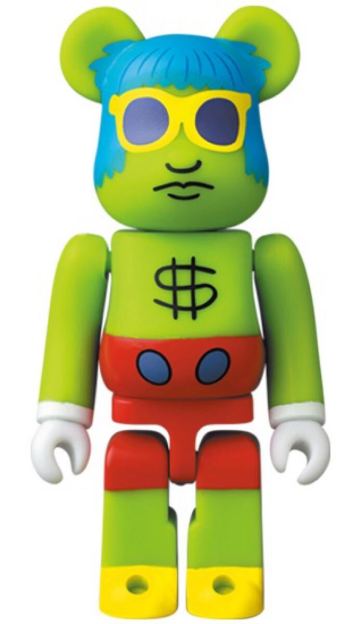 2022年発売 BE@RBRICK ベアブリック シリーズ43 ARTIST Andy Warhol Andy Mouse キース ヘリング メディコムトイ MEDICOM TOY 