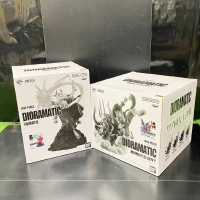 【未開封保管品】『12-336』ONEPIECE 1番くじ　ジオラマティック　モンキーDルフィ　ヤマト　バンダイナムコ　A 賞　B賞　2箱フィギュア