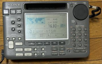 SONY　ワールドバンドレシーバー　ICF-SW55 現状品