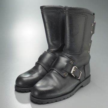 TH5592//*ロードドミネーター/ROAD DOMINATOR/南海部品*メンズ/ライディンブーツ/バイカーブーツ/バックストラップブーツ/靴/黒/ブラック