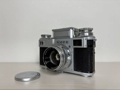 KIEV キエフ IIIa iiia 50mm f/2 フィルムカメラ レンジファインダー レンズ セット
