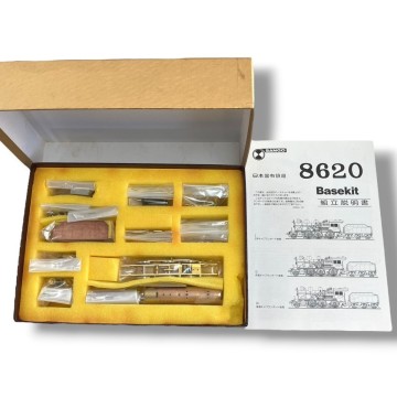 [80]251106-584-652 TS3500 【1000円スタート】SANGO 日本国有鉄道 8620 Basekit 組立説明書付 蒸気機関車 サンゴ ベースキット 鉄道模型