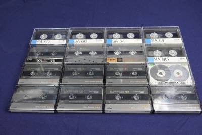 ★使用済み TDK メタルポジションMA-90 7本 MA-R90 1本 ハイポジ8本 カセットテープ レトロ ジャンク★