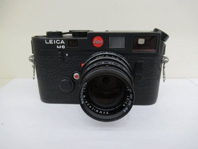 ライカ　Leica　カメラ　Ｍ6　SUMMICRON-M　1：2/50レンズ付　中古 ジャンク G12-20◎