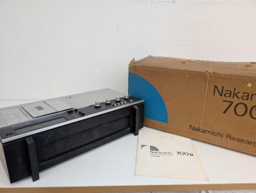 Nakamich　ナカミチ　700II　ステレオカセットデッキ　中古　ジャンク　Ａ11‐32◎