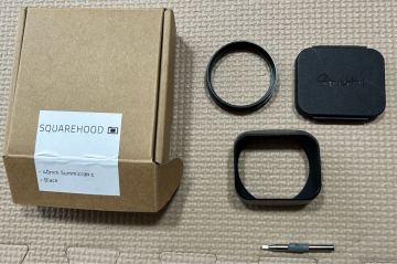 SQUARE FOOD レンズフード SUMMICRON 40mm専用