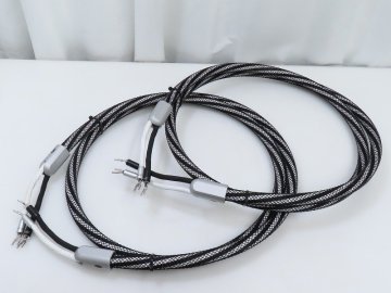 ■□inakustik REFERENZ LS-2404 spade スピーカーケーブル 2本 3m インアクースティック 木箱付□■031508003□■