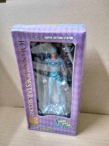 TOY139 1円オークション 未開封品 S.A.S スティール・ボール・ラン 超像可動 ジョニィ・ジョースター・セカンド 箱にへこみ有り