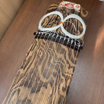 DA1854 琴　お琴　子持ち綾杉　綾杉　くり甲　 和楽器 伝統楽器 弦楽器　