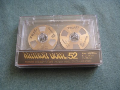 TEAC オープンリール型 カセットテープ MIROOR BOWL/52 未開封品