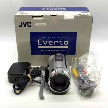 【11R33】 1円スタート JVC Everio / GZ-HM155-S エブリオ デジタルビデオカメラレコーダー ハンディカム ケンウッド