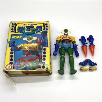【11山77】 1円スタート タカラ マグネロボット 鋼鉄ジーグ ロボット おもちゃ 玩具 コレクション 