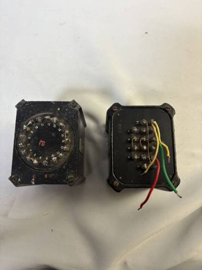 UTC TYPE LS-52 OUTPUT TRANS アウトプットトランス 出力トランス ２個 UNITED TRANSFORMER CORP.NEW YORK 保管品