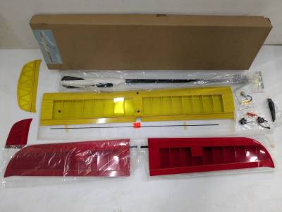 【動作未確認】 ライトプレーン STAR FLIGHT SKY-SERGIO サーボ light plane 模型飛行機 飛行機 （宮1）