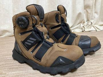 RS TAICHI DM COMBAT ライディングシューズ ブラウン色 表記25.0 普段履き25.0㎝