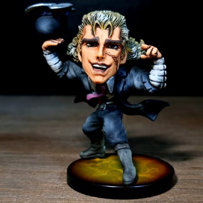 スピードワゴン　ジョジョの奇妙な冒険 ワールドコレクタブルフィギュア/ワーコレ/WCF/リペイント/リメイク/カスタムペイント