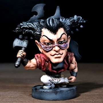 アレッシー&セト神　ジョジョの奇妙な冒険/キャラヒーローズ/フィギュア/リペイント/リメイク/カスタムペイント/Jojo figure