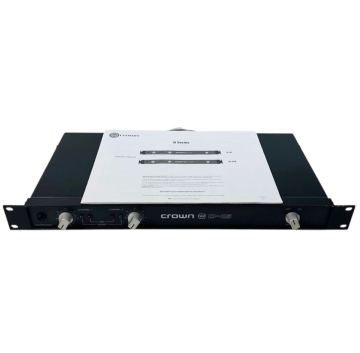 CROWN クラウン プロ用パワーアンプ マリンコ非メッキプラグ(HOSPITAL GRADE) 真鍮ネジ仕様 D-45