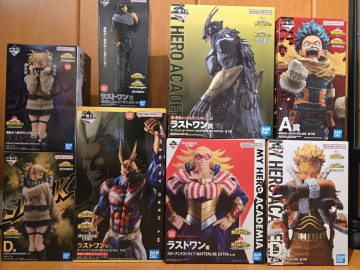 ★一番くじ 僕のヒーローアカデミア フィギュアセット 緑谷出久 アーマードオールマイト 相澤消太 ホークス トガヒミコ MY HERO ACADEMIA★