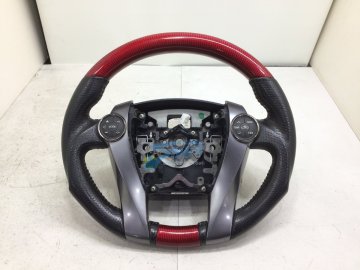 メーカー不明 社外 プリウス ZVW30 ステアリングホイール ハンドル ガングリップ