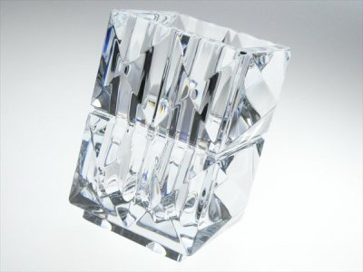 バカラ クリスタル Baccarat ルクソール ベース 花瓶 飾壷 N503