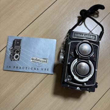 1円〜 ローライ Rolleicord V ローライコード 二眼 フィルムカメラ