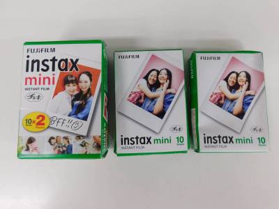 FUJIFILM instax mini チェキ インスタント フィルム 10&times;2 4個 まとめ 未使用 有効期限切れ 富士フィルム Chek 激安1円スタート