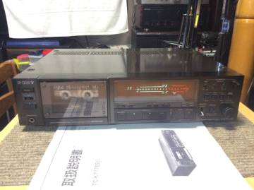 動作品（メンテナンス済み品）　Sony 　TC-K777ESⅡ・取説付　